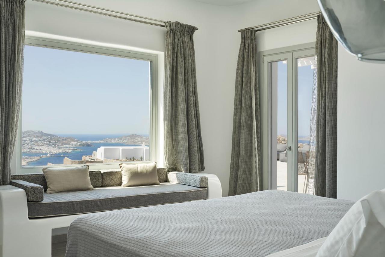 Annez Villa With Private Pool Panoramic Sea View Mykonos Town Zewnętrze zdjęcie